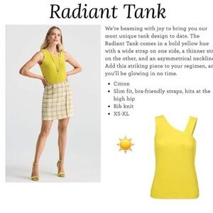 NWT| CAbi 6354 Radiant Citron Tank